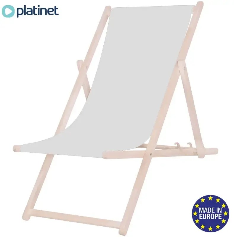 Platinet Summer sunbed leżak wood pure